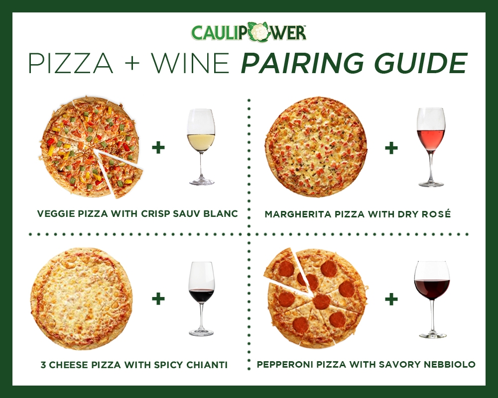 Cauliflower Pizza & Wine Pairings | Thank U, Yes | CAULIPOWER