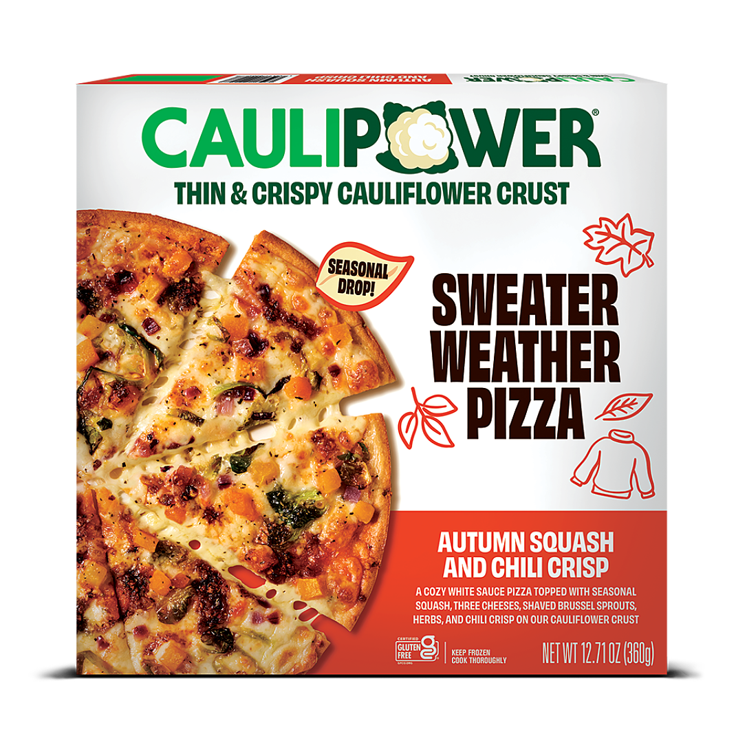 Autumn Squash & Chili Crisp Cauliflower Crust Pizza