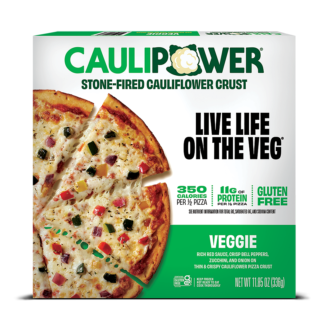 Veggie Cauliflower Crust Pizza
