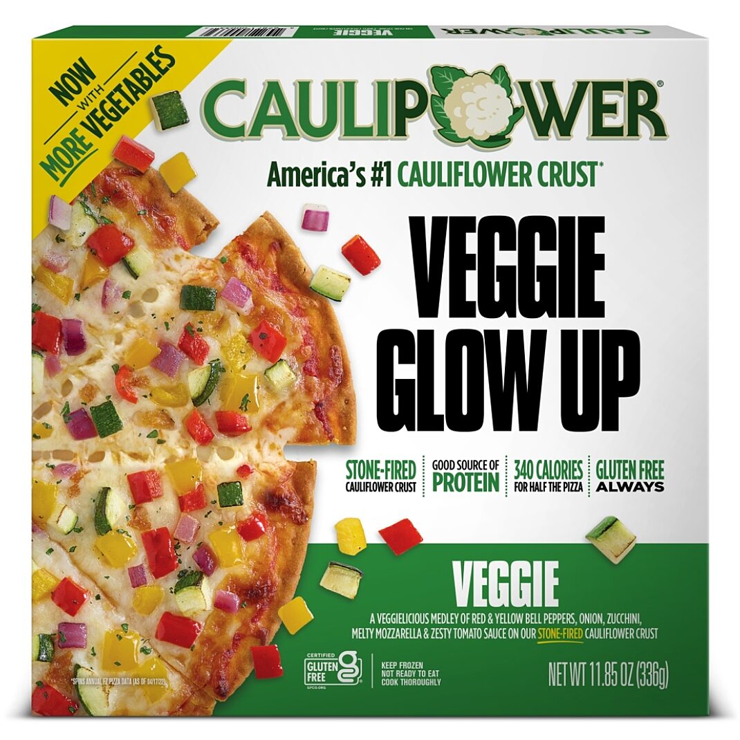 Veggie Stone-fired Cauliflower Crust Pizza