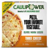 Three Cheese Stone-fired Cauliflower Crust Pizza