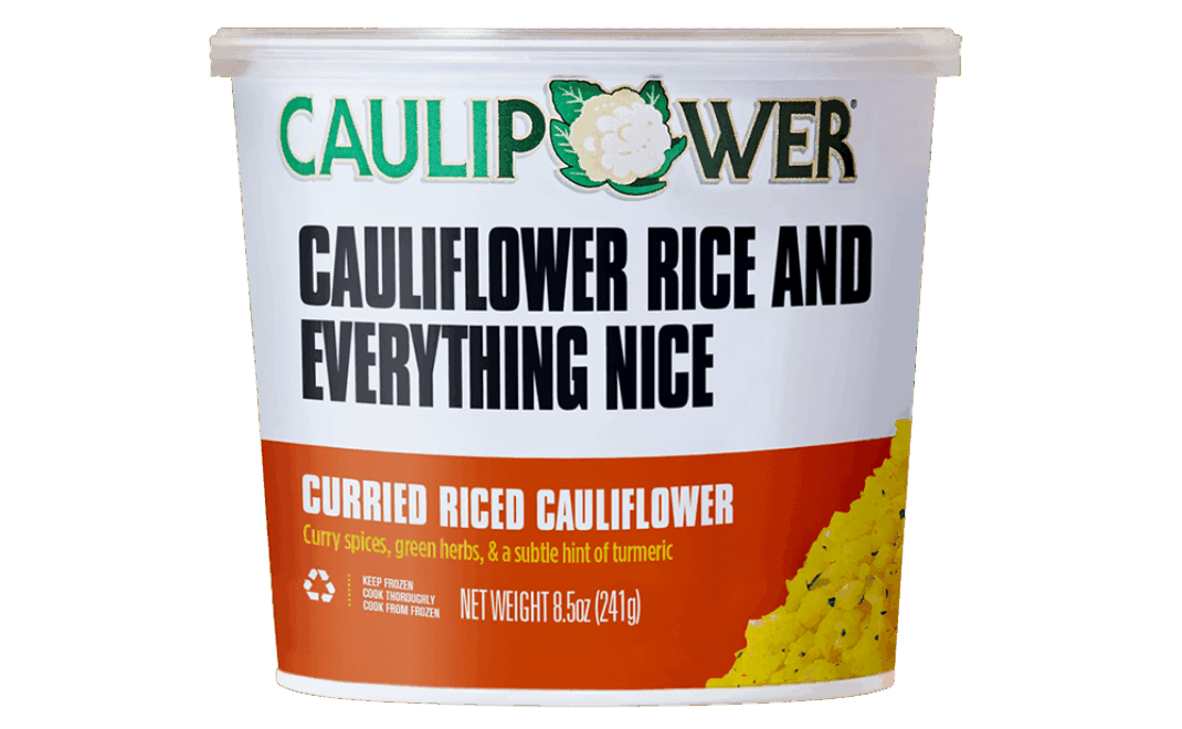 Curried Riced Cauliflower