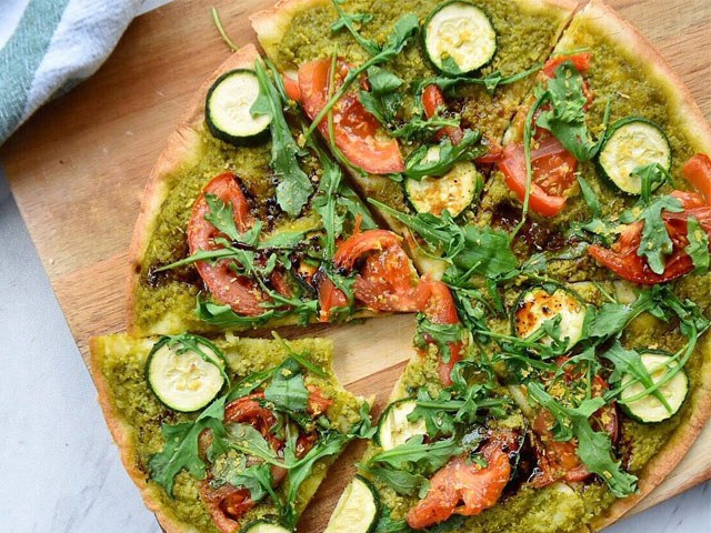 Cauliflower Pizza Recipe | Pesto Veggie Pizza | CAULIPOWER