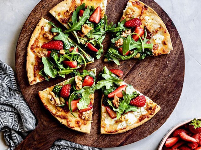 Strawberry Walnut Cauliflower Crust Pizza Recipe | CAULIPOWER
