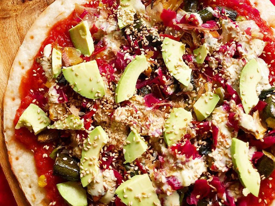Cauliflower Pizza Recipe | Sesame Avocado Pizza | CAULIPOWER