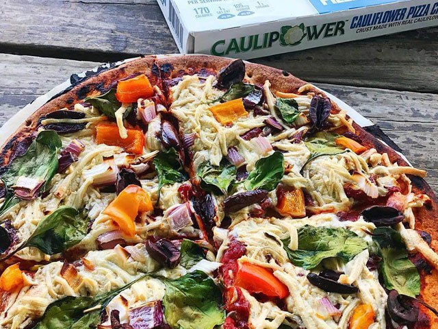 Dairy-Free Cauliflower Pizza Recipe | Eat the Rainbow Pizza |…