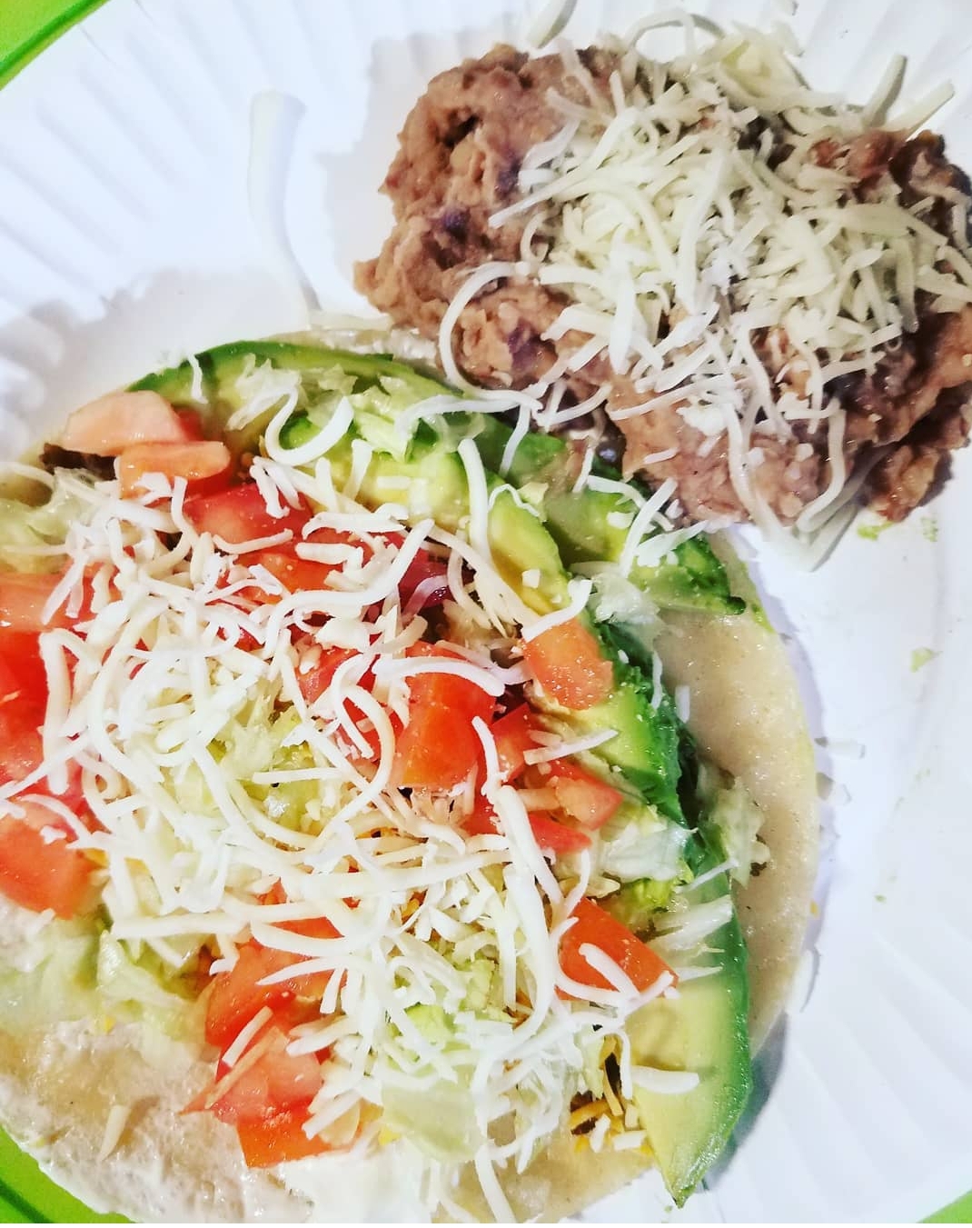 Healthy chicken tacos!