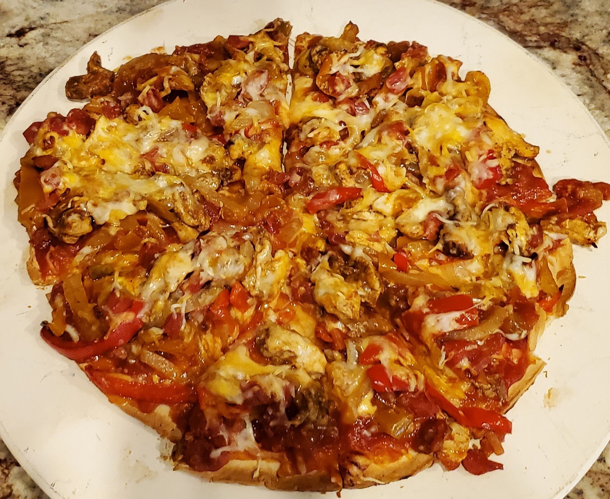Chicken Fajita Pizza