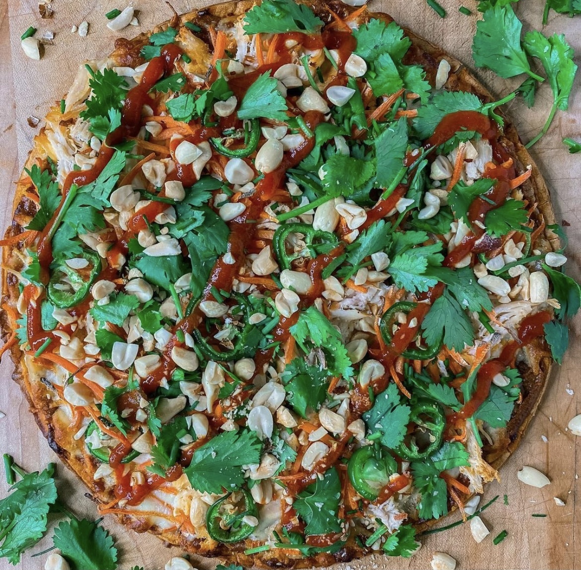 Thai-Inspired Pizza