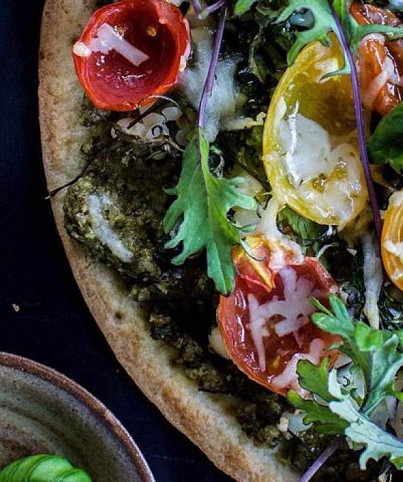 Everything But the Planter Pizza