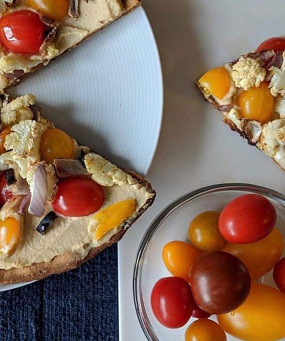 Hors D'oeuvre Mediterranean Pizza