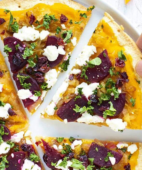 Fall Edition Gluten-Free Savory Pizza