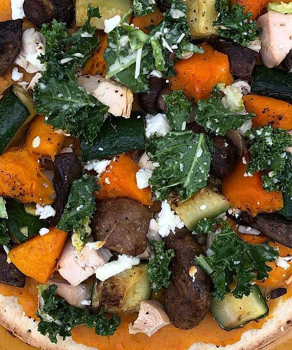 Winter Squash Pizza