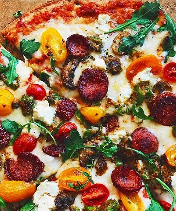 Spring in Rome Pizza