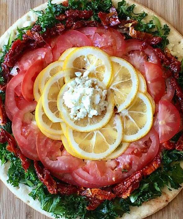 Tomato Two Ways Pizza