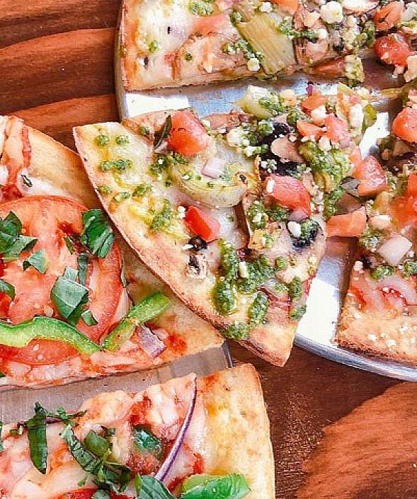 Spring-ready Pizza