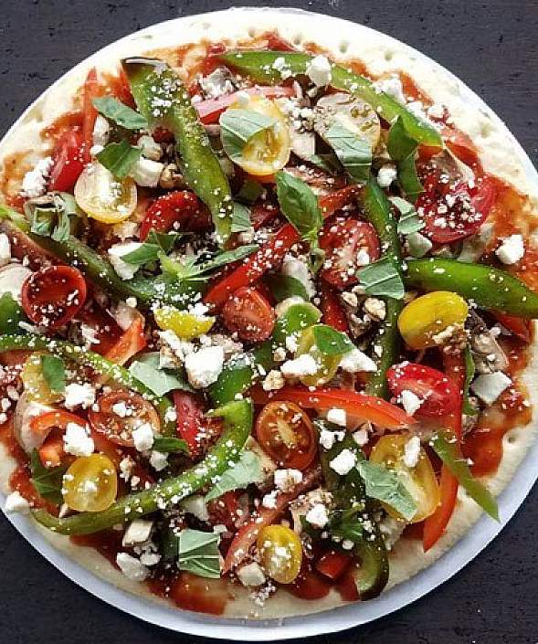 Post-Workout Veggie Pizza