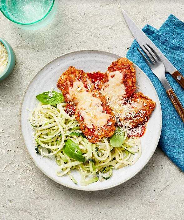 Healthy CAULIPOWER Chicken Parm