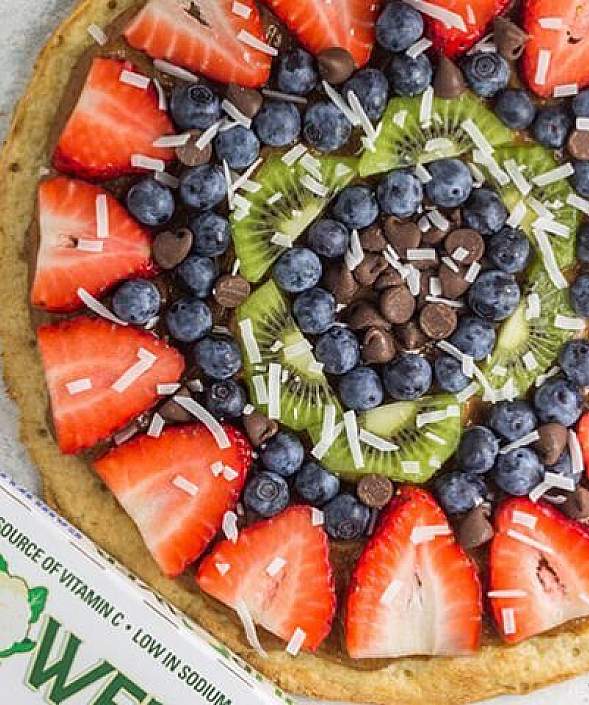 Chunky Monkey Fruit Pizza