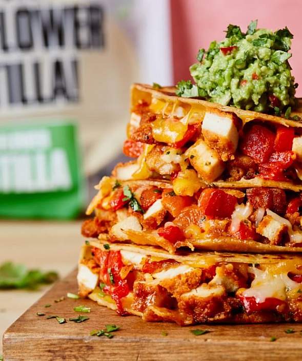 CAULIPOWER Spicy Chicken Quesadillas