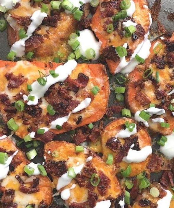 Simple Sweet Potato Skins Recipe