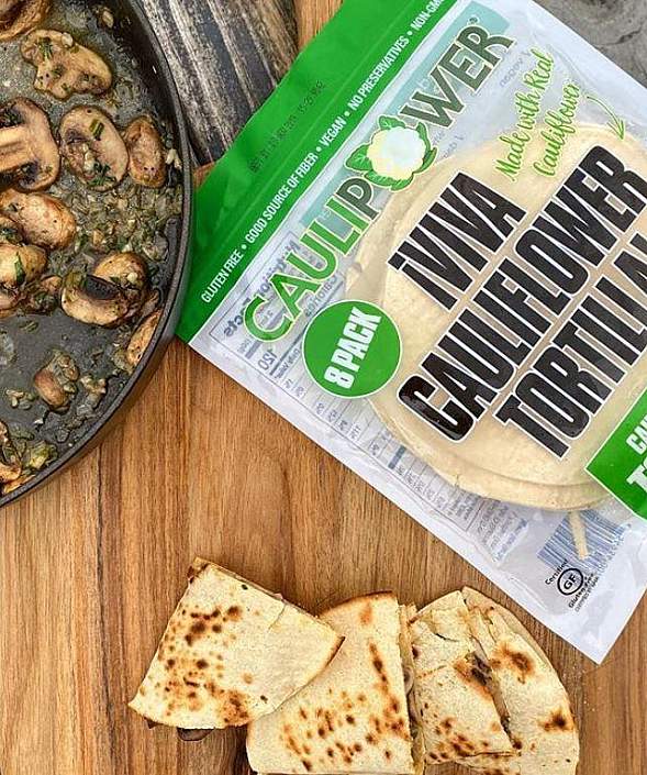 Mushroom Quesadilla