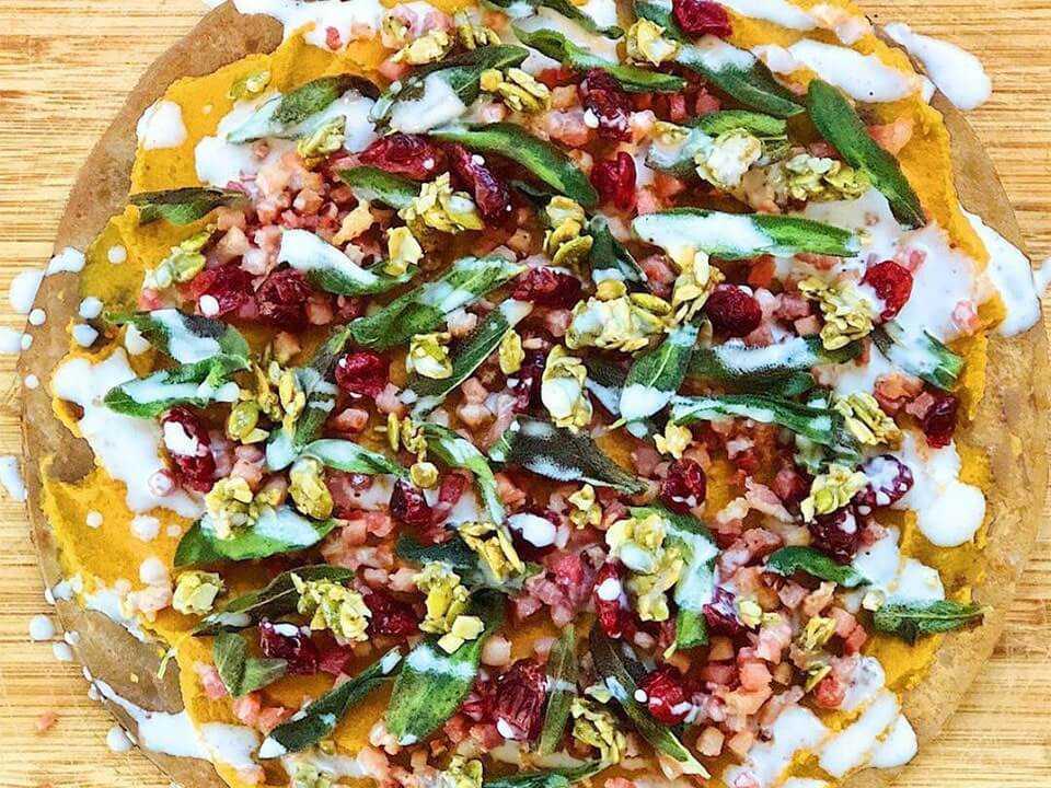 Paleo Pizza | Pumpkin Pancetta | Cauliflower Pizza Recipe
