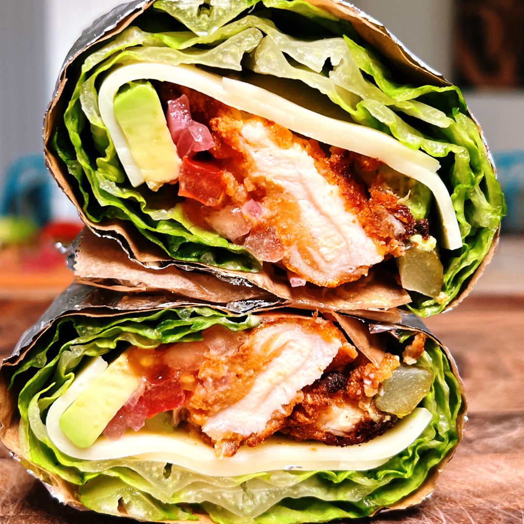 Chicken Tender Lettuce Wrap