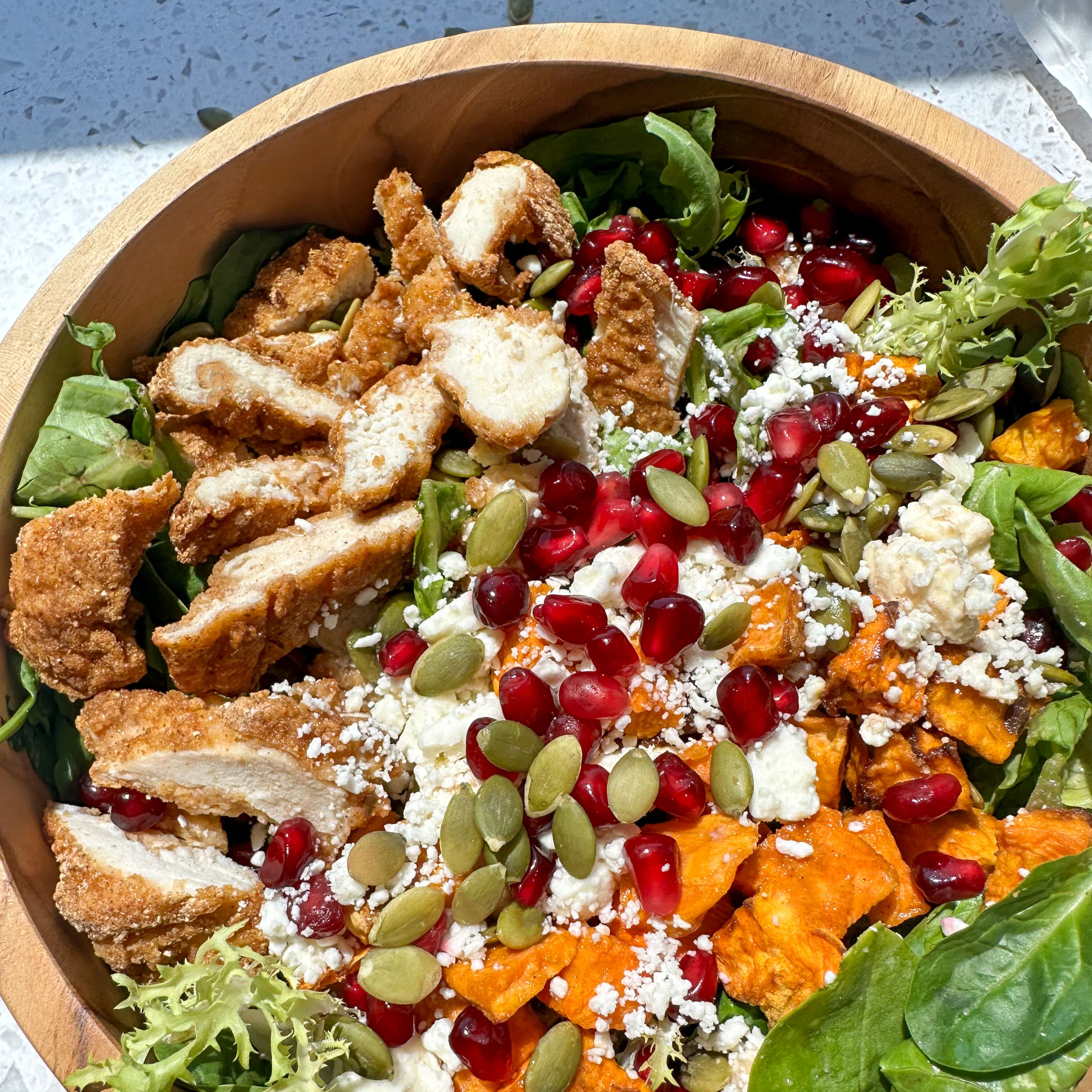 Autumnal Chicken Salad