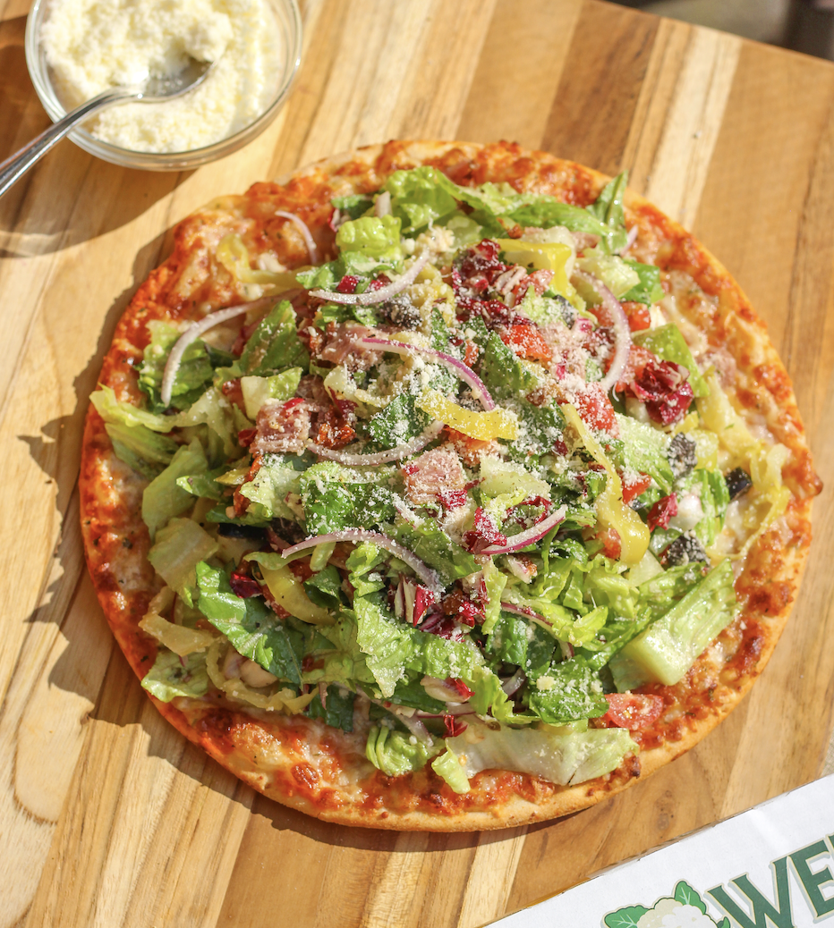 Chopped Salad Pizza
