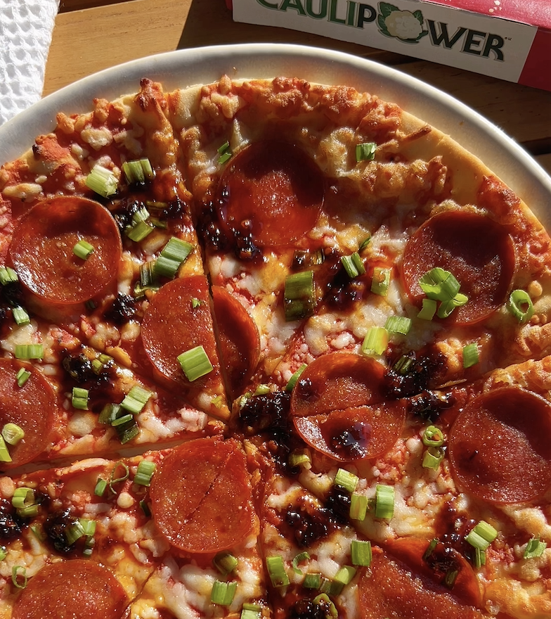 Spicy Pepperoni Pizza