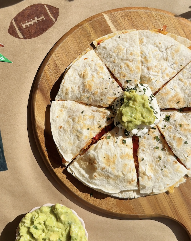 Game Day Chicken Quesadilla