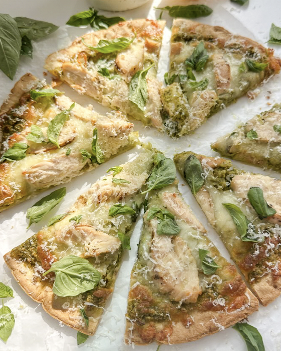 Chicken Pesto Pizza