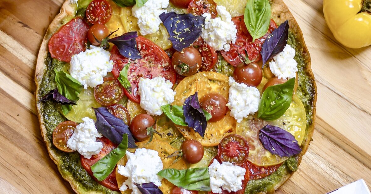 Heirloom Tomato Pizza