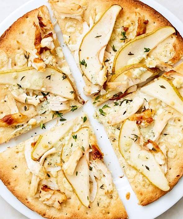 A Partridge in a Pear Tree Pizza