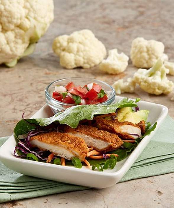 Chicken Tender Lettuce Wrap