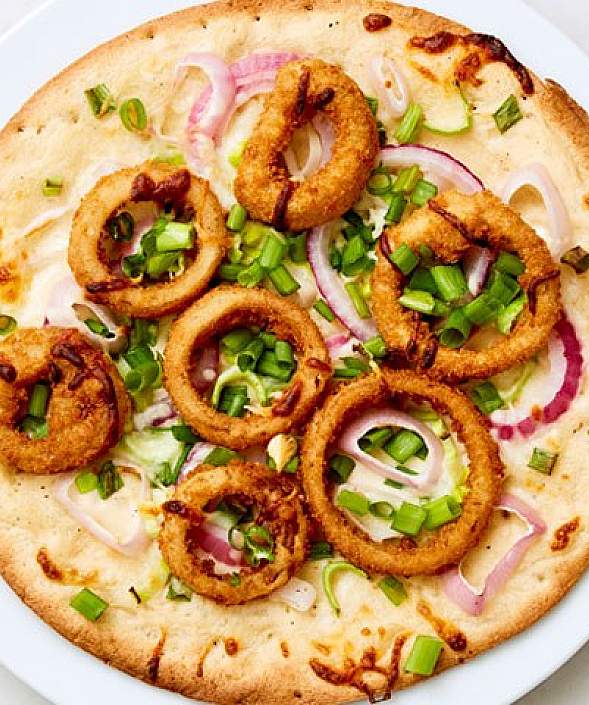 'Our Love Goes Onion On' Pizza