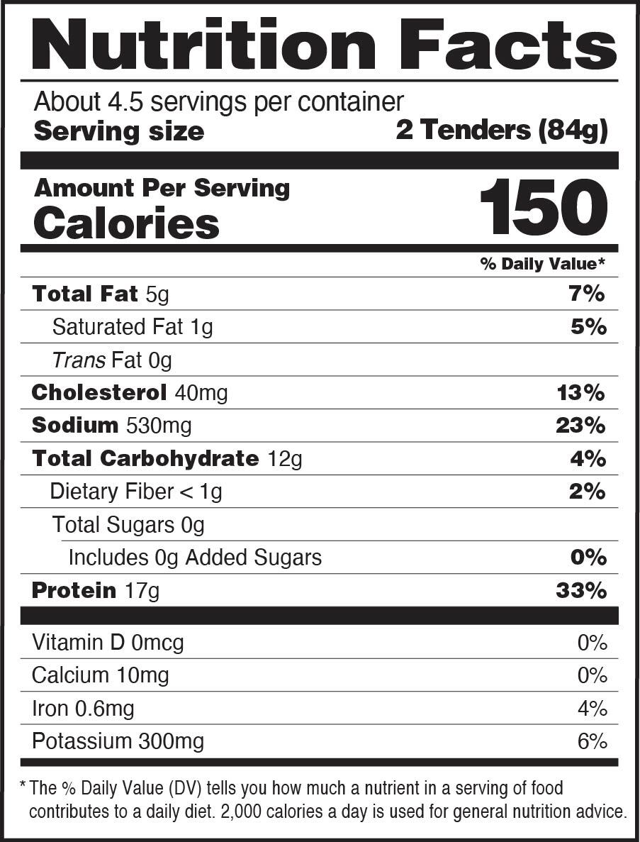 CAULIPOWER Chicken Tenders_lightly breaded 14oz 6.29.26