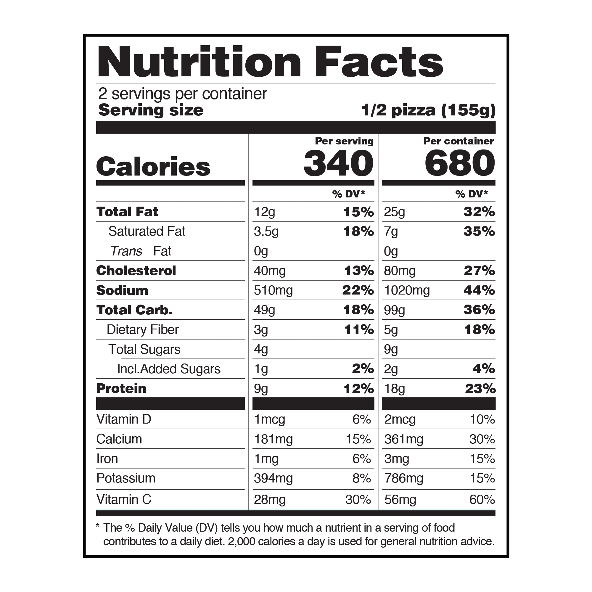 Pizza Cottage Cauliflower Crust Nutrition at Timmer blog